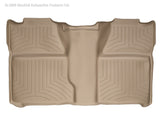 WeatherTech 07-13 Chevrolet Silverado Crew Cab Rear FloorLiner - Tan - 450660