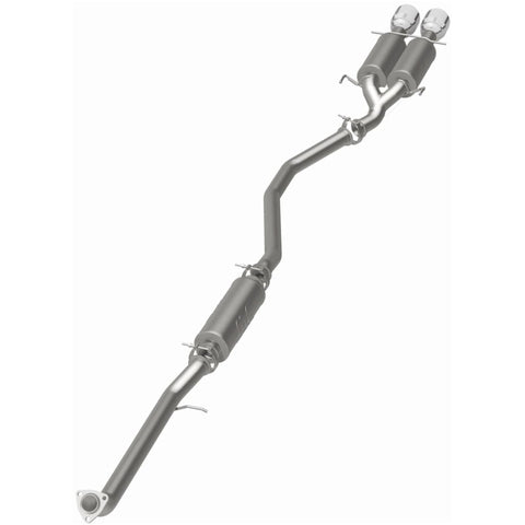 MagnaFlow CatBack 17-18 Honda Civic L4 1.5LGAS Dual Exit Polished Stainless Exhaust - 19420