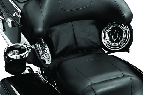 Kuryakyn Passenger Drink Holder With Basket 14-Up Touring Right Side Chrome - 1692