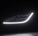AlphaRex 21-23 Toyota GR86 / Subaru BRZ NOVA Series LED Projector Headlights - Black - 880876