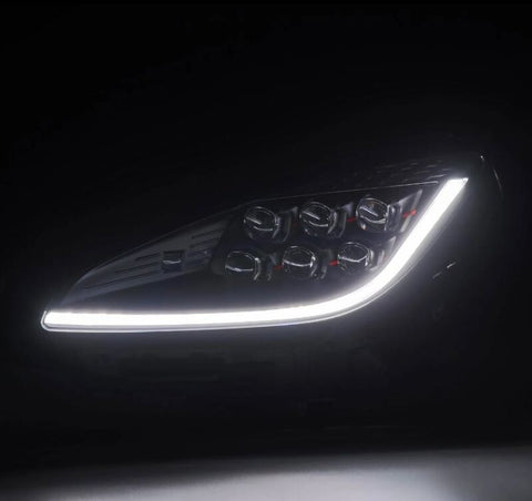AlphaRex 21-23 Toyota GR86 / Subaru BRZ NOVA Series LED Projector Headlights - Black - 880876
