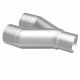 MagnaFlow Universal Trans Y-Pipe All SS 4inch (Dual) 3.5inch (Single) x 13inch (Overall) - 10800