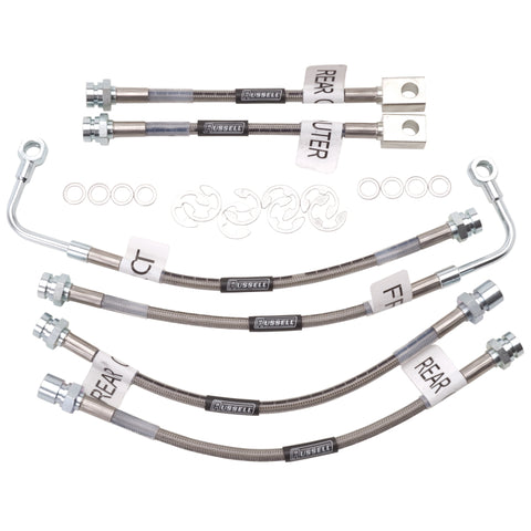 Russell Performance 98-02 Pontiac Firebird (with Traction Control) Brake Line Kit - 692290