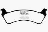 EBC 00-02 Ford Explorer Sport 4.0 2WD (Phenolic Pistons) Extra Duty Rear Brake Pads - ED91130