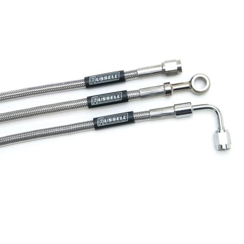 Russell Performance 24in 90 Degree Competition Brake Hose - 655060