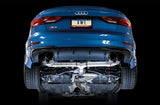 AWE Tuning Audi 8V S3 Track Edition Exhaust w/Diamond Black Tips 102mm - 3015-43150