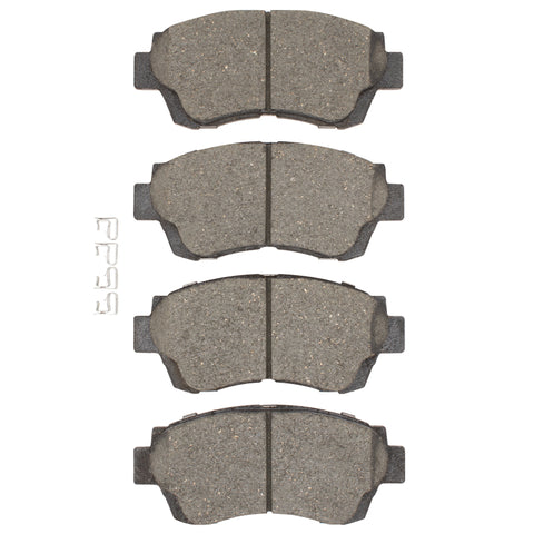 DFC 90-03 Toyota Sienna Front 4000 Hybridynamic Brake Pads - 4000-0476-00