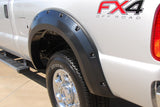 Lund 11-16 Ford F-250 Super Duty RX-Rivet Style Smooth Elite Series Fender Flares - Black (2 Pc.) - RX314SB