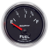 Autometer GS 52mm 0-90 ohms Short Sweep Electronic Fuel Level GM Gauge - 3813
