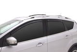 AVS 13-18 Ford Escape Ventvisor In-Channel Front & Rear Window Deflectors 4pc - Smoke - 194383