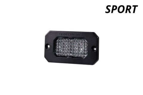 Diode Dynamics Stage Series 2 In LED Pod Sport - White Flood Flush RBL Each - DD6428S