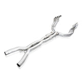 Stainless Works 2014-18 Corvette 6.2L Headers 2in Primaries w/ High-Flow Cats X-Pipe - C72CAT