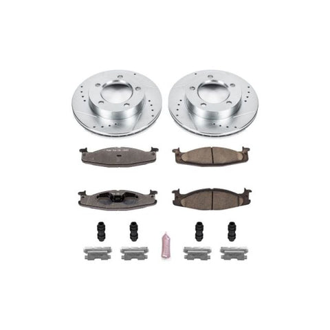 Power Stop 94-96 Ford Bronco Front Z36 Truck & Tow Brake Kit - K5067-36