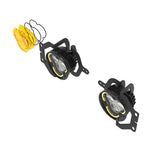 KC HiLiTES FLEX ERA 3 Dual Mode SAE Fog Lights - 2-Light Master Kit for Jeep JL/JT Sport Bumpers - 97148