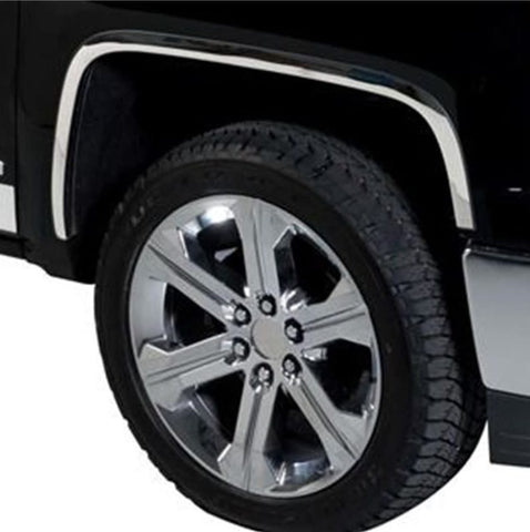 Putco 00-06 GMC Yukon XL - (Does not Fit Denali) Full SS Fender Trim - Covers Factory Fender Flare - 97110
