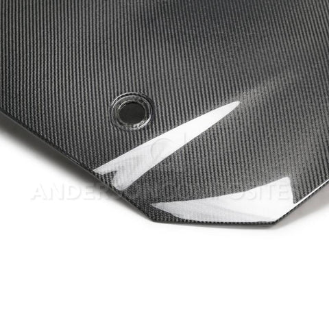 Anderson Composites 2020 Mustang Shelby GT500 Double Sided Carbon Fiber Hood - AC-HD20FDMU500-OE-DS