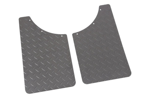 Dee Zee Universal Flaps Brite-Tread Universal 11x19 Notched (Txt Blk) - DZ1808TB