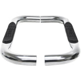 Westin 19-20 Chevy/GMC Silverado/Sierra 1500 Regular Cab E-Series 3 Nerf Step Bars - Stainless Steel - 23-4110