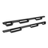 Westin 2019 Chevrolet Silverado/Sierra 1500 (5.5ft) Drop Wheel to Wheel Nerf Step Bars - Txt Black - 56-534685