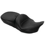 Mustang 08-21 Harley Electra Glide,Rd Glide,Rd King,Str Glide Touring Summit 1PC Seat - Black - 76860