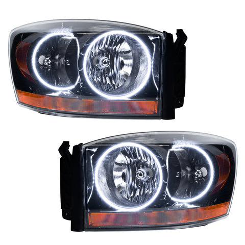 Oracle 06 Dodge Ram SMD HL - Black - ColorSHIFT w/ BC1 Controller - 7033-335
