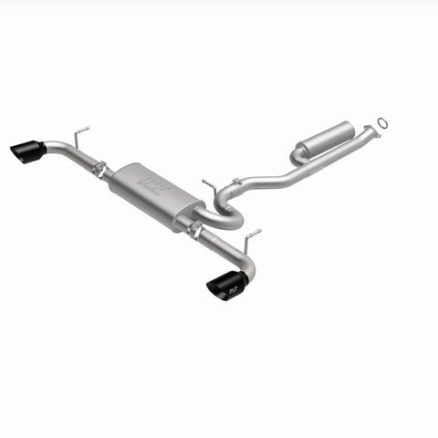 Magnaflow 19-21 Toyota RAV4 Street Series Cat-Back Performance Exhaust System- Dual Rear Exit- Black - 19500