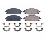 Power Stop 03-06 Acura MDX Front Z17 Evolution Ceramic Brake Pads w/Hardware - 17-691
