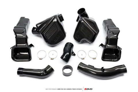 AMS Performance 15-18 BMW M3 / 15-20 BMW M4 w/ S55 3.0L Turbo Engine Carbon Fiber Intake - AMS.39.08.0001-1