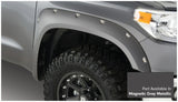 Bushwacker 16-18 Toyota Tundra Fleetside Pocket Style Flares 4pc - Magnetic Grey - 30918-63