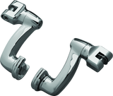 Kuryakyn Longhorn Offset Peg Mounts Chrome (Pair) - 8016