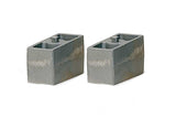 Fabtech 92-99 GM C1500 2WD Rear Leaf Spring Block Kit - 4in - FTSBK4