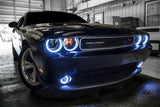 Oracle 0814 Dodge Challenger Dynamic Surface Mount Headlight/Fog Light Halo Kit COMBO - 1458-332