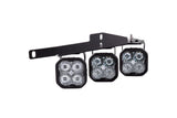 Diode Dynamics 17-20 Ford Raptor SS3 LED Fog Light Kit - Yellow Max - DD7361