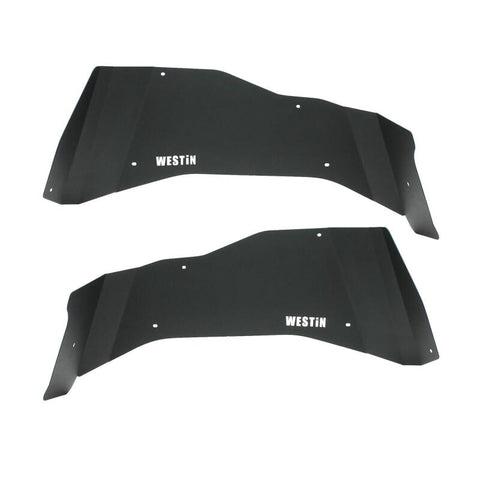 Westin 07-18 Jeep Wrangler JK Inner Fenders - Rear - Textured Black - 62-11015