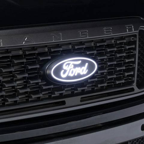 Putco 19-23 Ford Ranger Front Emblem Luminix Ford Led Grille Emblems - 92651