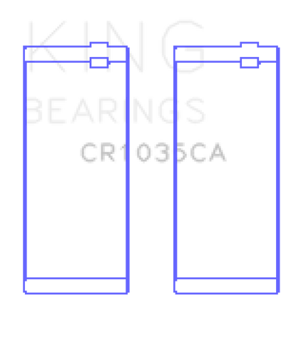 King Dodge Cummins B-Series L4/L6 (Size STD) Rod Bearing Set - CR1035CA