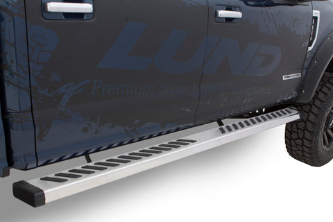 Lund 15-18 Ford F-150 SuperCab Summit Ridge 2.0 Running Boards - Stainless - 28665033