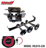 Kleinn 15-20 Ford F-150 Onboard Air System w/ Model 230 Horns - VELO15-230