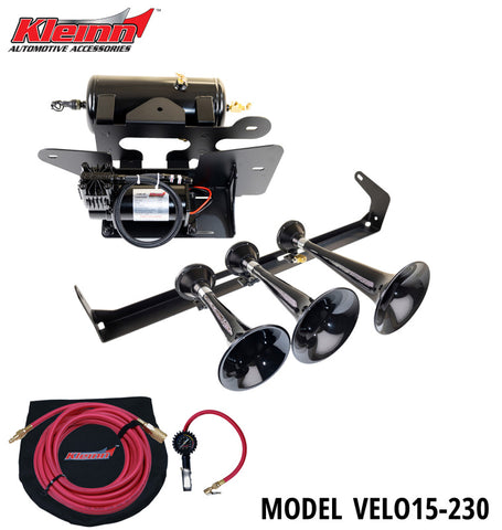 Kleinn 15-20 Ford F-150 Onboard Air System w/ Model 230 Horns - VELO15-230