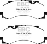EBC 2020+ Audi A8 quattro D5 4.0T/Electric (60) Bluestuff Front Brake Pads - DP52279NDX