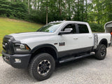 EGR 09-13 Dodge Ram 1500/2500/3500 Crew Cab In-Channel Window Visors - Set of 4 - Matte (572755) - 572755