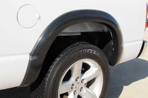 Lund 19-21 Chevy Silverado 1500 SX-Sport Smooth Elite Series Rear Fender Flares - Black (2 Pc.) - SX140SB