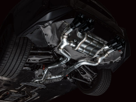AWE Tuning 23-24 BMW G87 M2 SwitchPath Edition Exhaust - Diamond Black Tips - 3025-43487