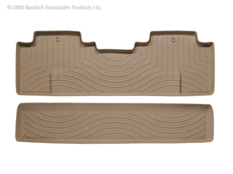 WeatherTech 06+ Honda Ridgeline Rear FloorLiner - Tan - 450502