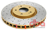 DBA 03-05 Evo 8/9 Front Drilled & Slotted 4000 Series Rotor - 4418XS