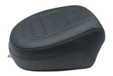 Mustang 13-17 Harley Softail Breakout Standard Touring Passenger Seat Trapezoid - Black - 76579