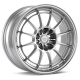 Enkei NT03+M 18x9.5 5x114.3 27mm Offset 72.6mm Bore F1 Silver Wheel - 3658956527SP