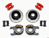 Wilwood Chevy C10 D154 Rear Parking Brake Kit - Black - 140-12569