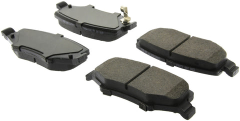 StopTech 07-18 Jeep Wrangler Sport Brake Pads w/Shims and Hardware - Rear - 309.12740