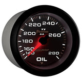 AutoMeter Gauge Oil Temp 2-5/8in. 140-280 Deg. F Mechanical Phantom II - 7841